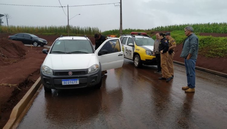 Polícia encontra o veículo Strada e todos os carros da prefeitura de Nova Aurora são recuperados após furto