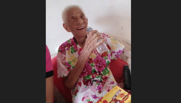 É com pesar que comunicamos o falecimento da dona Etelvina Barbosa aos 107 anos