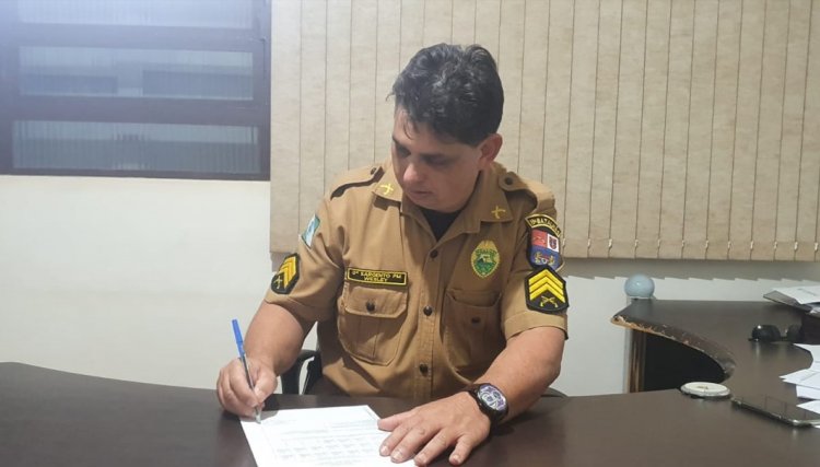 Comandante da PM de Cafelândia dá 15 dias de prazo para a regularização das motocicletas e carros irregulares