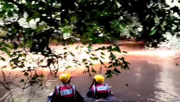 Bombeiros continuam a procura pelo jovem Ramon Santana neste sábado em Cafelândia