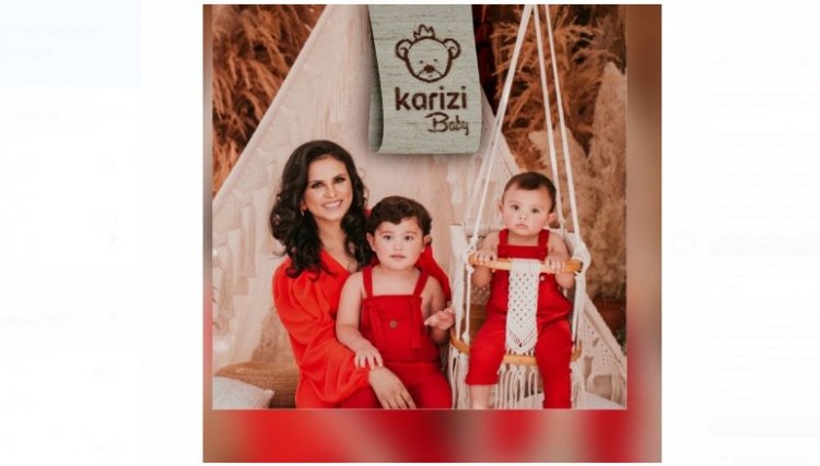 Karizi Baby é uma marca de roupas infantis do recém-nascido até 10 anos, produzindo moda com personalidade e qualidade