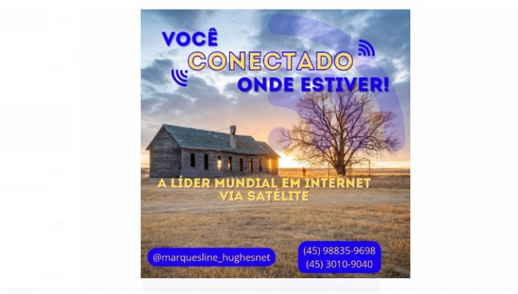 Aten&ccedil;&atilde;o Cafel&acirc;ndia e regi&atilde;o: Chegou a internet via sat&eacute;lite para atender principalmente a &aacute;rea rural