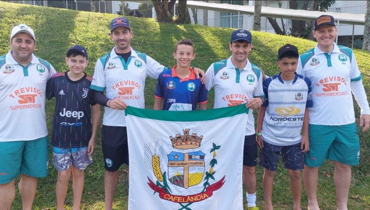 Cafelândia disputa etapa Brasileira de Footgolf em Itapema e atletas se destacam 