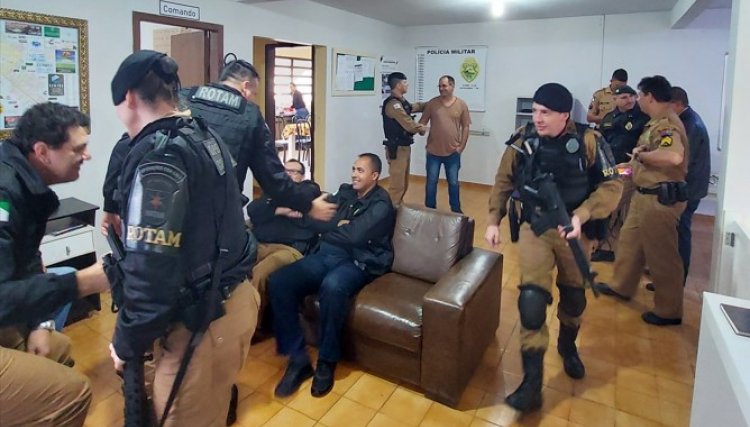 Rotam e Rocam reforçam o policiamento em Cafelândia com diversas abordagens 