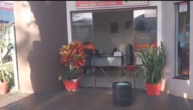 Vandalismo &eacute; registrado contra despachante de Cafel&acirc;ndia, veja o v&iacute;deo 