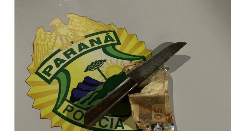 Homem é preso após roubar lanchonete em Cafelândia