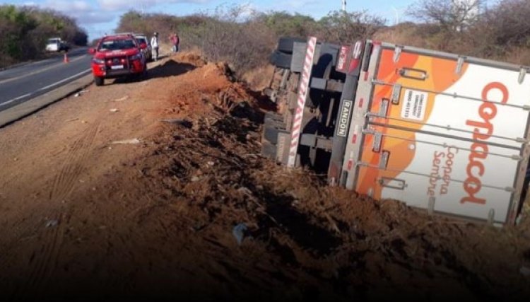 Motorista de caminh&atilde;o morador de Cafel&acirc;ndia morre em acidente na Bahia