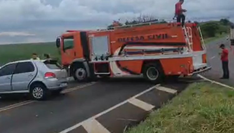 Jovem de Nova Aurora morre em acidente de tr&acirc;nsito no trev&atilde;o nesta tarde