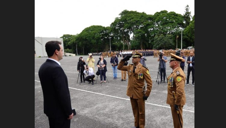 Coronel Teixeira assume o Comando Geral da Polícia Militar do PR