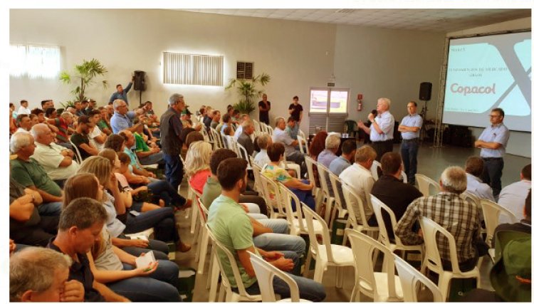 Dia de Campo da Copacol aborda mercado agrícola e manejos da soja e do milho  