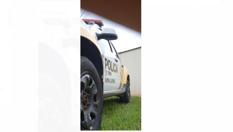Polícia de Nova Aurora prende acusado de homicídio nesta tarde