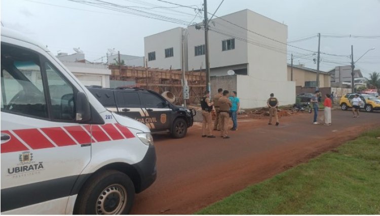 Pedreiro é morto a tiros enquanto trabalhava em Ubiratã