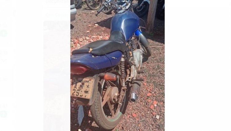 Homem é preso com maconha em Nova Aurora e ainda tem motocicleta apreendida 