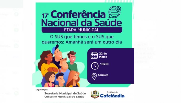 Cafelândia realiza etapa municipal de Conferência Nacional