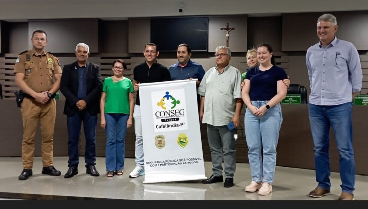 Diretoria do Conseg é apresentada na primeira reunião do ano em Cafelândia