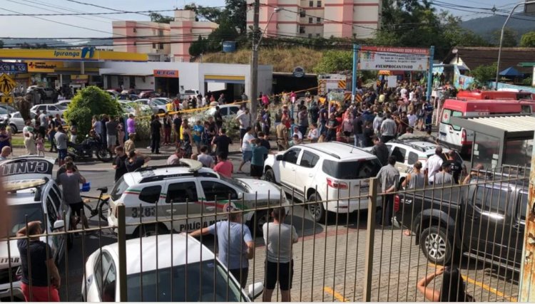 Tragédia: Quatro crianças são mortas em ataque a creche nesta manhã de quarta-feira dia 5