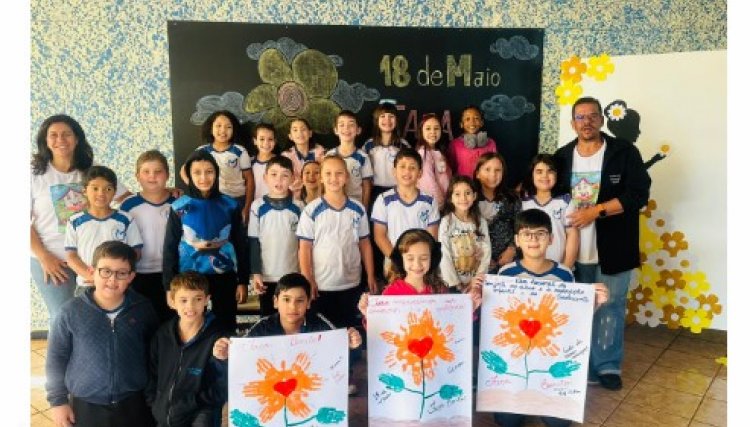 Educação de Cafelândia desenvolve ações de Combate ao Abuso e Exploração  de crianças e adolescentes