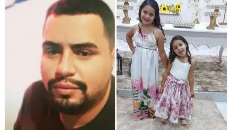Pai mata filhas a facadas e depois coloca fogo no carro onde elas estavam para vingar traição da esposa