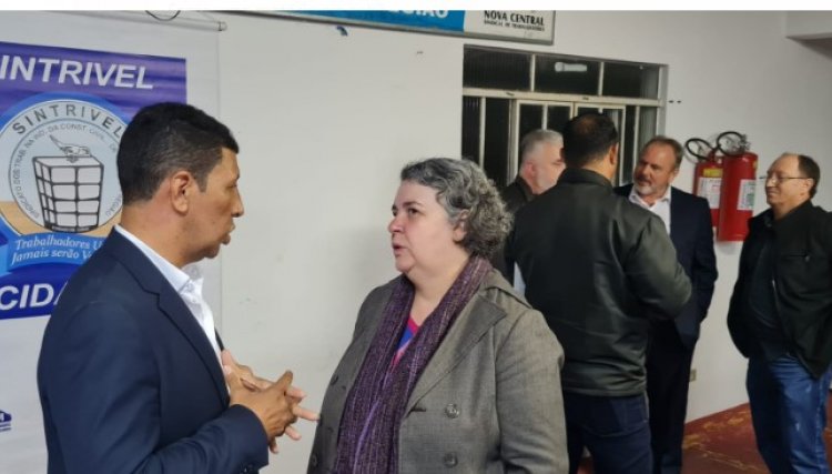 Presidente do Sintrocaf de Cafelândia participa de reunião com superintendente do Ministério do Trabalho