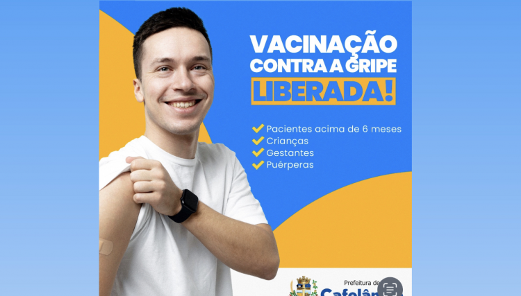 Saúde de Cafelândia reforça a importância da vacinação contra a gripe