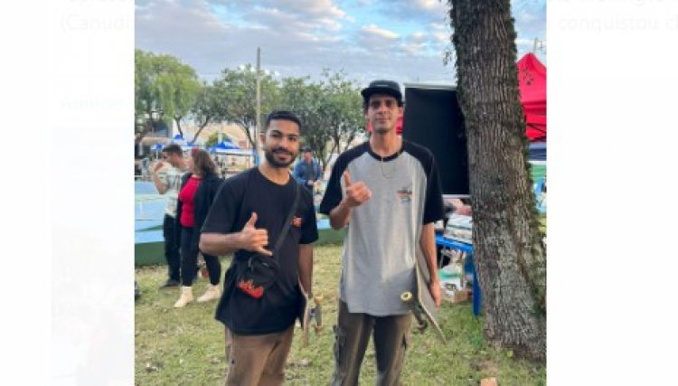 Skatista de Cafelândia é destaque em Campo Mourão  no 9º Go Skate Day