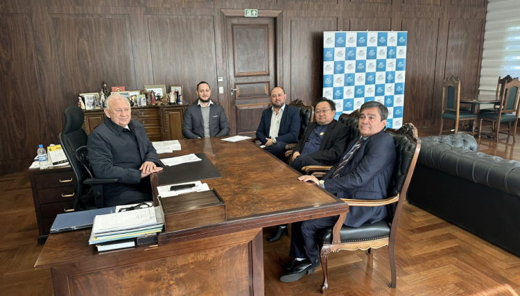 Prefeito Culestino participa de audiência com o presidente da ALEP, Traiano