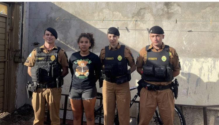 Militares visitam jovem que tem sonho de ser policial 
