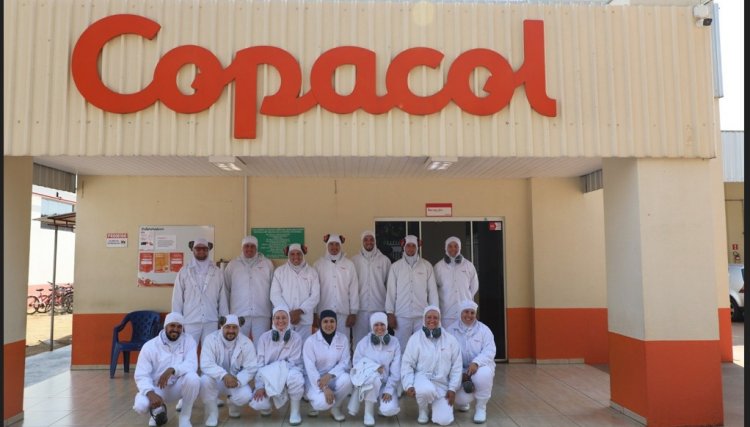 Jovens cooperados da Copacol visitam Unidade Industrial de Peixes em Toledo