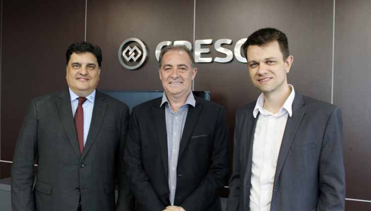Cresol recebe governador eleito para o Rotary Distrito 4640  