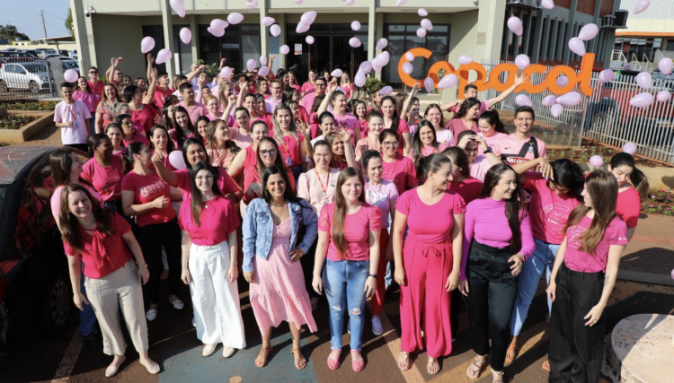 Toque pela vida: colaboradores vestem rosa para apoiar causa
<br/>