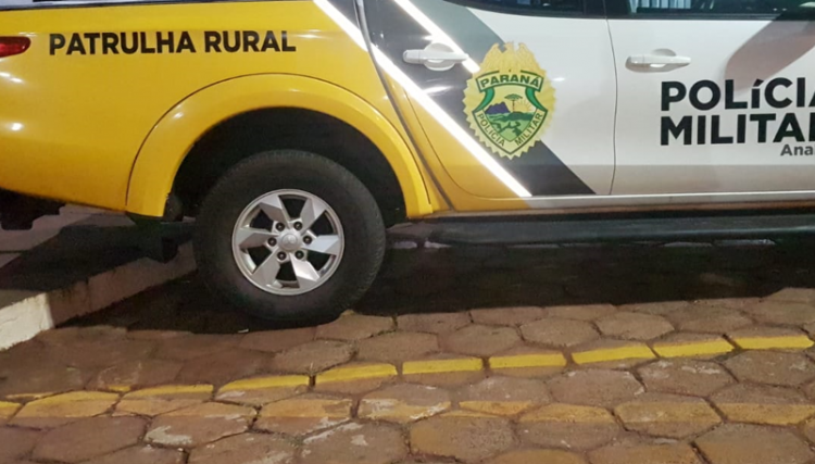 Polícia é acionada após homens invadir uma chácara e agredir uma pessoa em Anahy