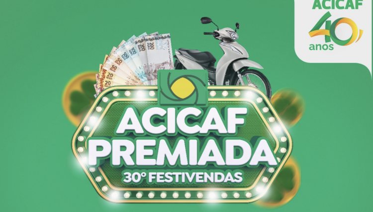 Ganhadores recebem o vale do 3º sorteio da Campanha Acicaf Premiada