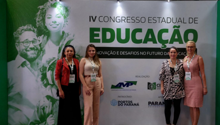 Educação de Cafelândia participa do IV Congresso Estadual de Educação
<br/>