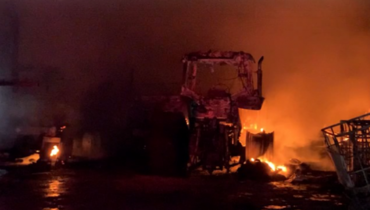 Veja no vídeo o rastro de destruição causado pelo suposto Incêndio criminal na Fazenda Santa Izabel em Cafelândia