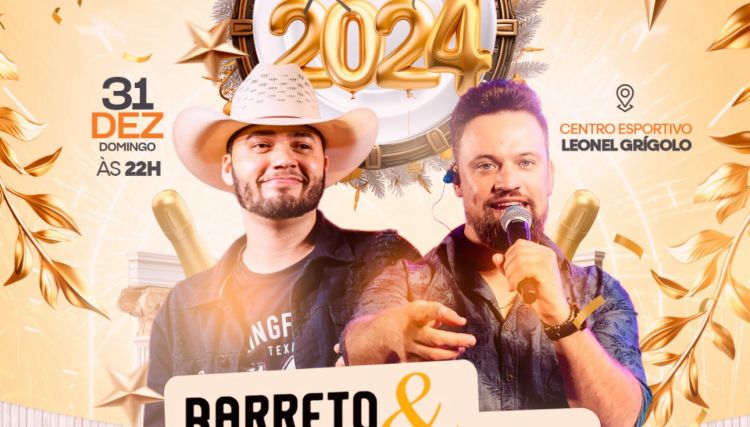 Barreto & Campo Grande animam a virada de ano em Cafelândia
