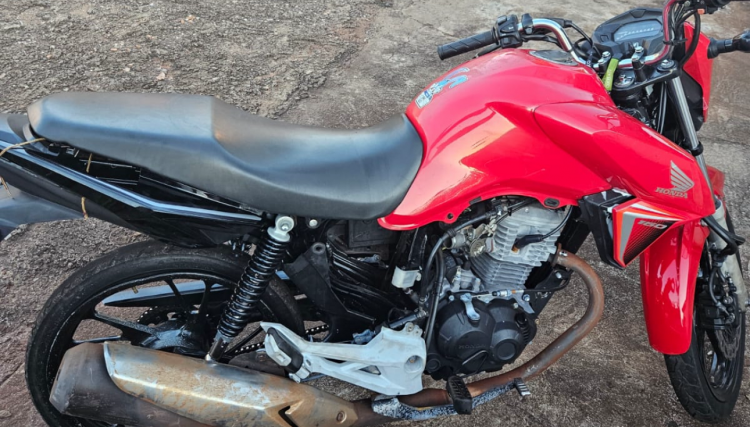 Polícia apreende motocicleta usada para cometer crimes em Cafelândia 
<br/>