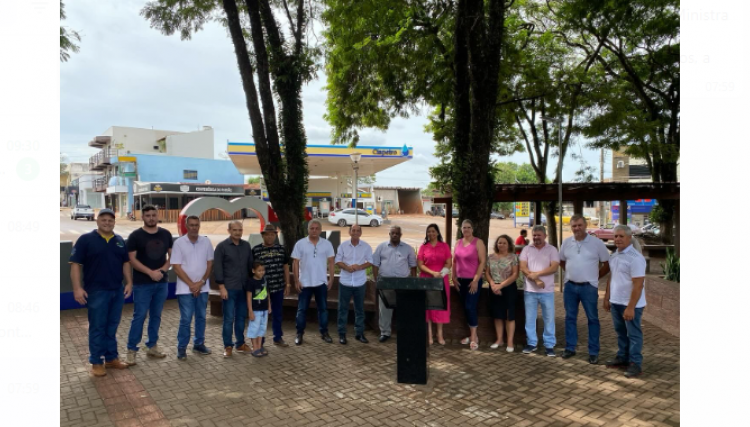 Administração Municipal de Nova Aurora reinaugura monumento bíblico 
<br/>