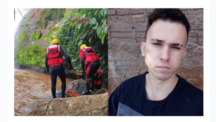 Buscas pelo jovem Herick continuam no Rio Melissa em Cafelândia neste domingo, veja o vídeo  