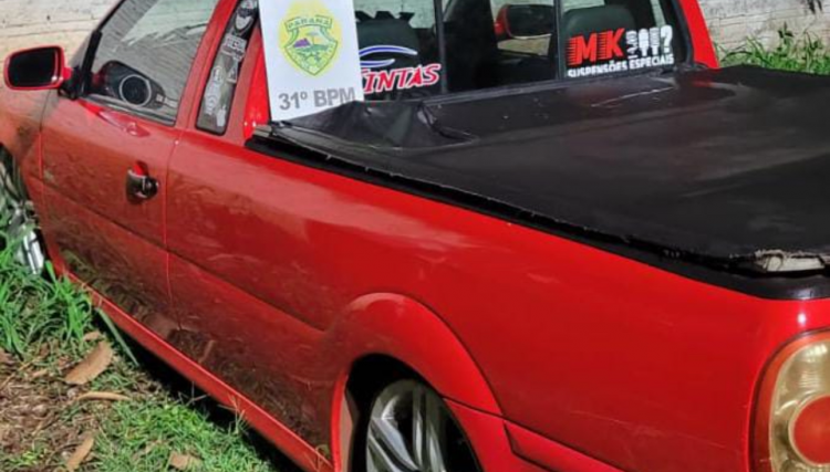 Polícia apreende carro com jovem de 17 anos em Cafelândia 
