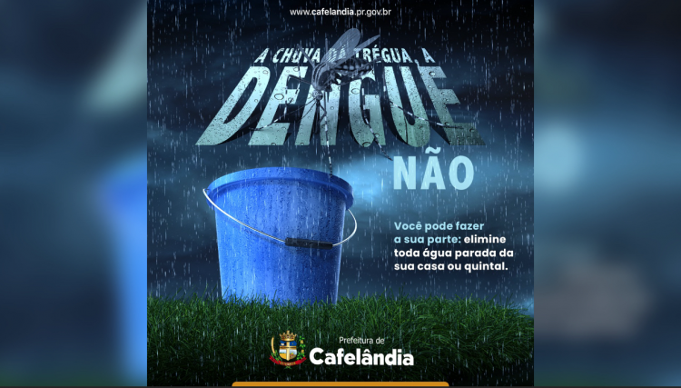 LIRAa registra índice de alto risco para Dengue em Cafelândia