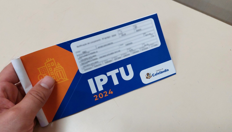Carn&ecirc;s de IPTU j&aacute; podem ser retirados na prefeitura em Cafel&acirc;ndia