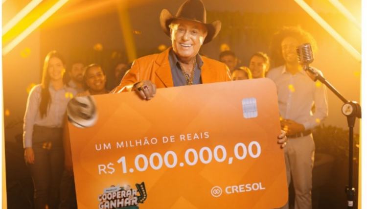 Cresol lança a maior campanha de prêmios do cooperativismo de crédito do Brasil: "Cooperar é Ganhar"