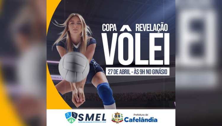 Cafelândia estreia Copa Revelação de Vôlei feminino