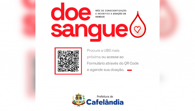 Cafelândia Promove Campanha de Doação de Sangue
