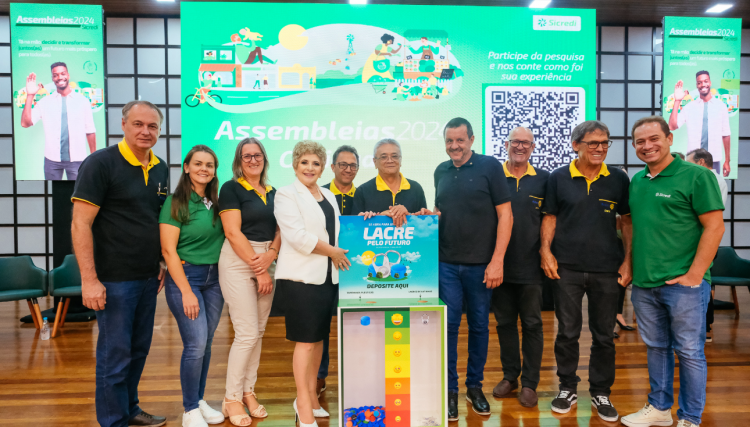 Sicredi Nossa Terra realiza a campanha Lacre pelo Futuro