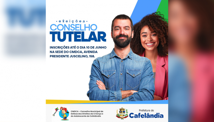 Últimos dias para se inscrever para as eleições do Conselho Tutelar de Cafelândia 
<br/>