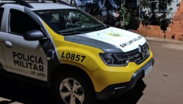 Após briga e atropelamento nesta noite de sexta-feira Polícia é acionada e efetua prisão em Cafelândia 
<br/>