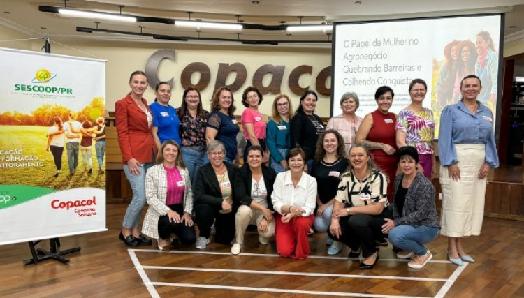 Protagonismo Feminino no Agronegócio é tema de curso para integrantes do Grupo Feminino da Copacol
<br/>