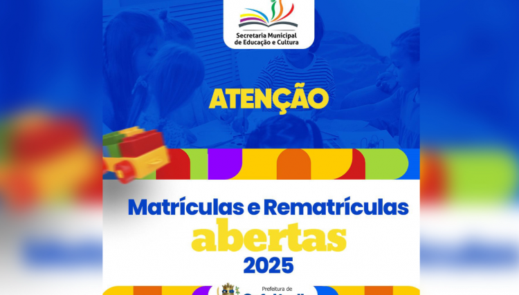 Matrículas e Rematrículas das Escolas e CMEIS de Cafelândia estão disponíveis
