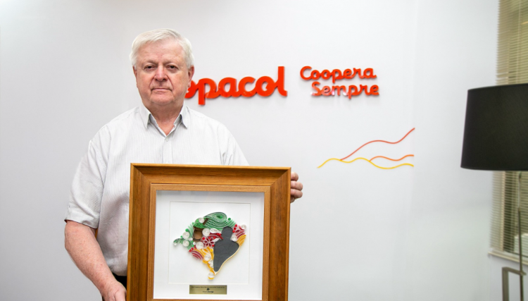 Copacol é homenageada pela Ocergs por cooperar com o Rio Grande do Sul